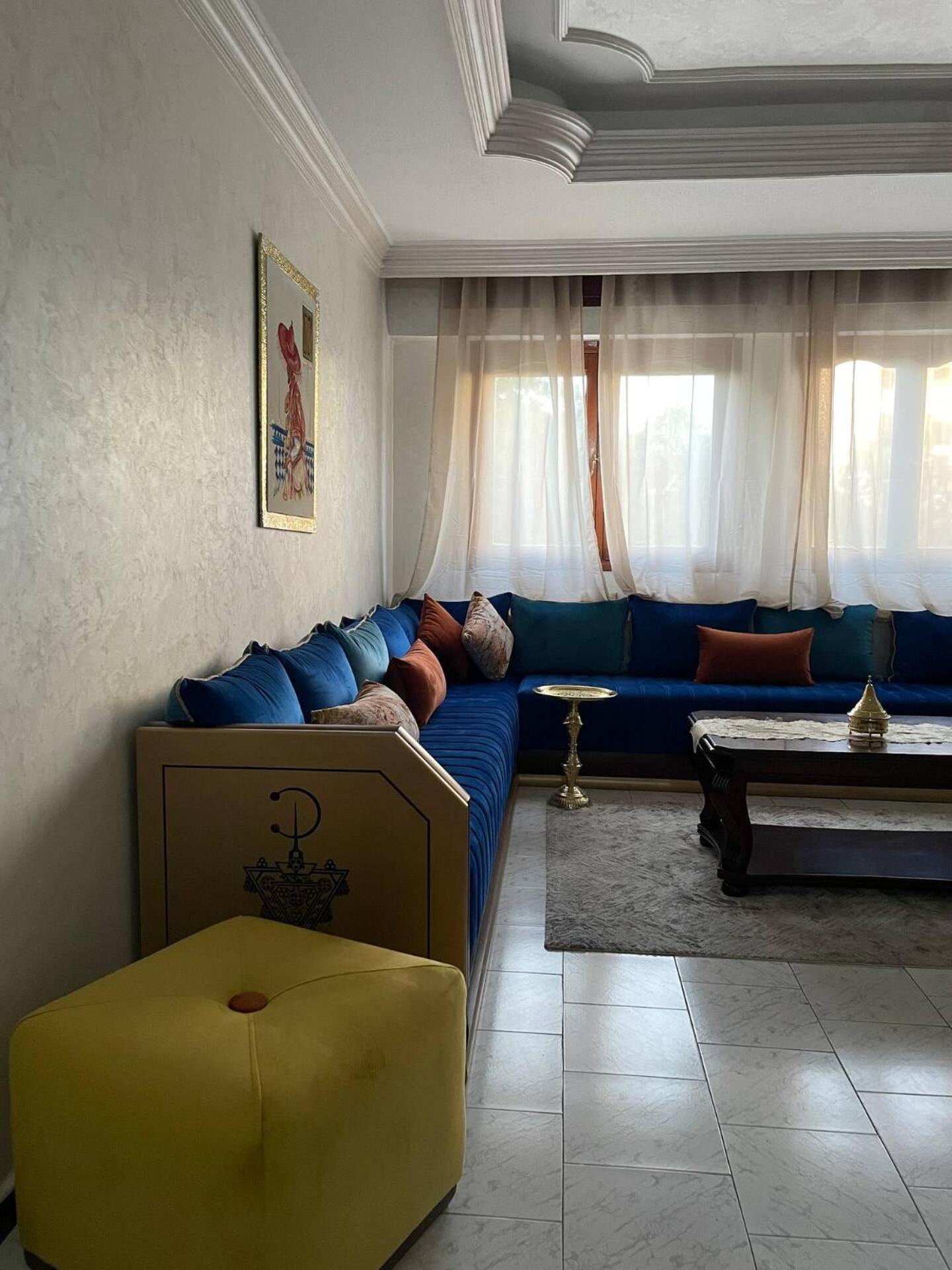 Beautiful 3-Bedroom Apt In The Heart Of טנג'יר מראה חיצוני תמונה