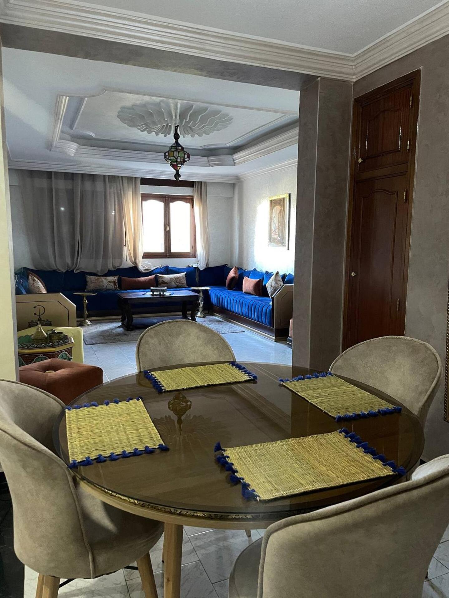 Beautiful 3-Bedroom Apt In The Heart Of טנג'יר מראה חיצוני תמונה